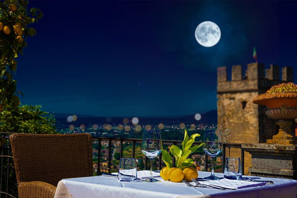 Il ristorante di Villa Sermolli